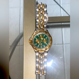 Silver & gold 80s Watch